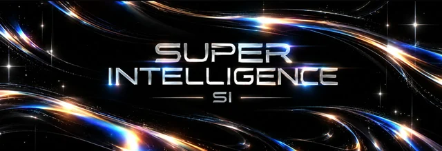 Lightstream banner: official Super Intelligence $SI graphic for posts and headers