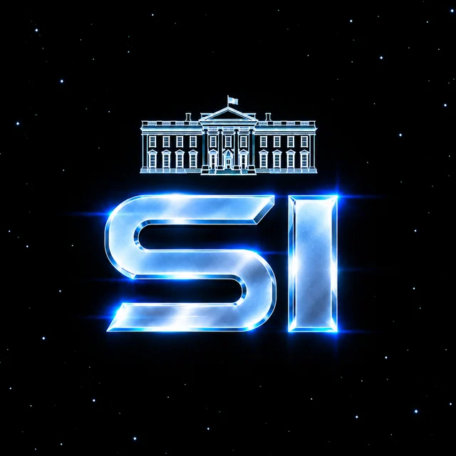 SI starfield avatar: official Super Intelligence $SI graphic for profile picture